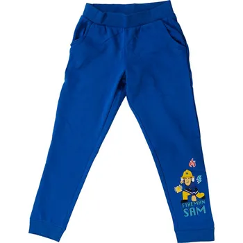 Dětské tepláky POŽÁRNÍK SAM modré - různé velikosti Velikost: 110 - 116