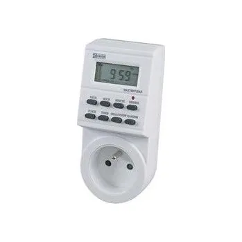vypínač a zásuvka Emos TS-EF1 spínací zásuvka 230V~/16A digitální