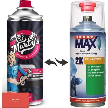 Barva ve spreji Barva ve spreji RAL 2012 stupeň lesku Lesk kvalita laku 1K Akrylátový lak
