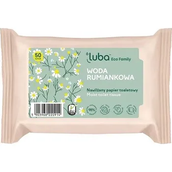 Toaletní papír Luba Eco Family Vlhčený toaletní papír s heřmánkem 50 ks