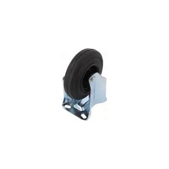 Pojezdové kolečko Pojezdové kolo Ø 125mm W 37,5mm H 156mm pevné Dyn.zat 1,1kN