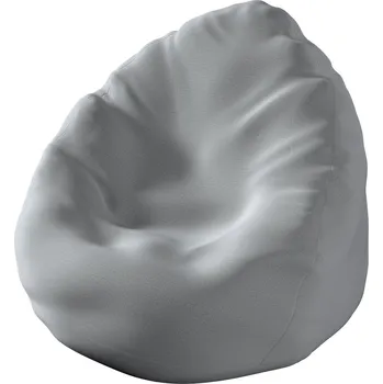 Sedací pytel Sedací vak s volbou látky - 3 velikosti, šedá tmavá, Ø50 x 85 cm, Ingrid