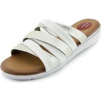 Dámské pantofle Nadměrná obuv JANA JA105 silver (XXL dámské letní pantofle )