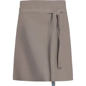 Kuchyňská zástěra GREIFF Zástěra BISTRO, krátká, tmavě šedá, 90x50 cm