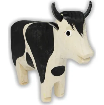 Dřevěná hračka Dřevotéka - Dřevěná kráva stojící Dřevěná kráva stojící