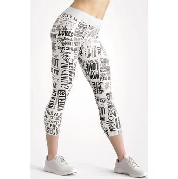 Dámské legíny UTOPY 3/4 Dámské sportovní legíny Headliner Velikost: XL