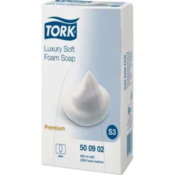 Mýdlo Tork luxusní pěnové mýdlo jemné, 4 ks x 800ml, 500902
