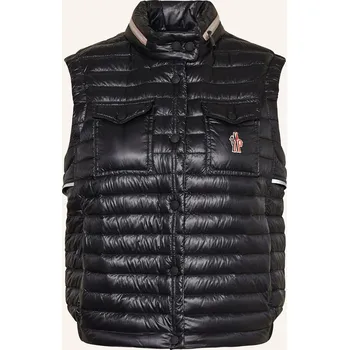 Dámská vesta Moncler Grenoble Dámská Péřová Vesta Gumiane, černá, 40