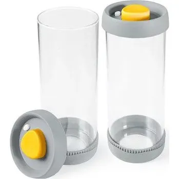 Dóza na potraviny PIKA - sada 2 vakuovacích nádob 1500 ml