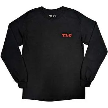 Zahraniční hudba Merch TLC: Tlc Unisex Long Sleeve T-shirt: Crazysexycool Photo European Tour 2022 (back Print & Ex-tour) (small) S