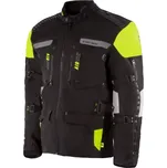 Bunda na motorku Street Racer All Season černo-fluo žlutá S