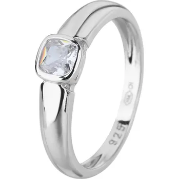 Prsten Bealio BEALIO Stříbrný prsten NĚŽNÝ SOLITÉR Velikost prstenu: 57 03-10201-2323