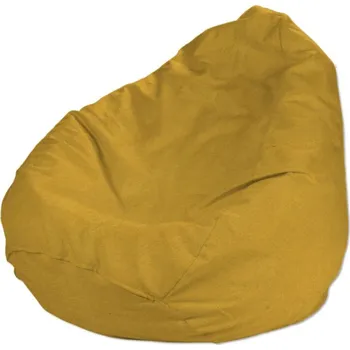 Sedací pytel Sedací vak s volbou látky - 3 velikosti, hořčicový šenil, Ø50 x 85 cm, Etna