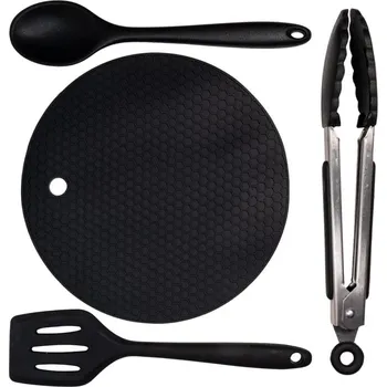 Kempingové nádobí Giants fishing Sada silikonového nádobí s podložkou Eazi Utensil Set