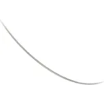 Zlatnictví Helios Řetízek z bílého zlata- kostka Velikost: 45cm, Váha: 1,95g