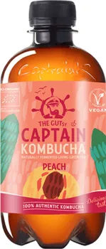 kombuchy The GUTsy Captain Kombucha broskev 400 ml