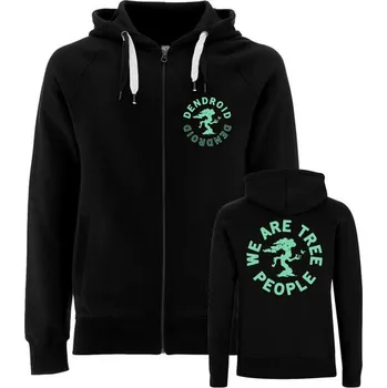 Pánská mikina Mikina DENDROID WE ARE TREE PEOPLE černá M