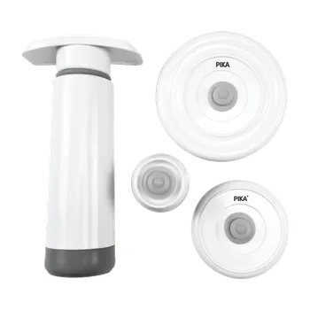 Dóza na potraviny PIKA - ruční vakuovací pumpa + 2 víčka +zátka na víno