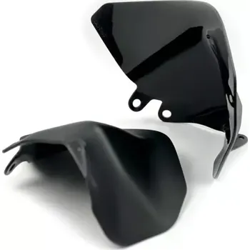 Deflektory motocyklu WRS pro BMW R R 1300 GS ABS rok 2024 viz popis, barva černá matná - pár (Vyrobené z vysoce kvalitního plexiskla PMMA)