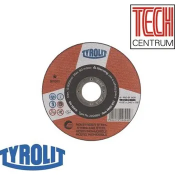 Brusný kotouč TYROLIT Kotouč řezací flex T41 125x1x22,2 NEREZ A60RB80 plechový box 34424352 (10ks) BASIC - 1 ks/ 41,53 Kč
