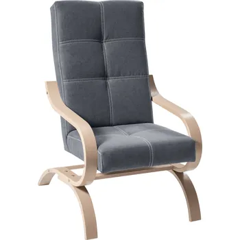 Křeslo Tempo Kondela Křeslo, šedá/buk, GINY