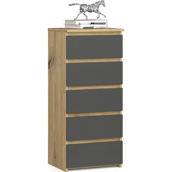 Komoda Komoda CL5 40 cm dub artisan/grafitově šedá