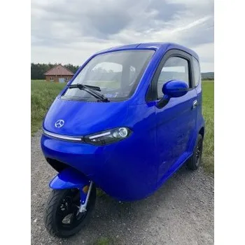 malá motorka Elektrická Tříkolka Leramotors E3 Černá, Barva modrá metalíza Leramotors