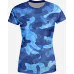 UTOPY Dámské sportovní tričko Art of Camo Blue Velikost: XL