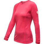 Sensor Merino Air dámské triko dlouhý rukáv, magenta L