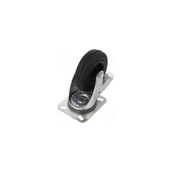 Pojezdové kolečko Pojezdové kolo Ø 100mm W 30mm H 128mm otočné s brzdou 76kg