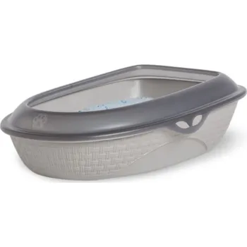 toaleta pro psa BAMA Kočičí toaleta SABBIA, šedá BAMA