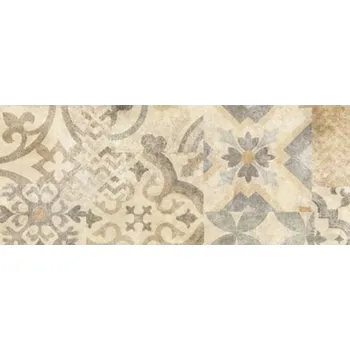 Obklad KAI group Fresco Patchwork, dekorativní obklad, béžový, matný, 20 x 50 x 0,9 cm