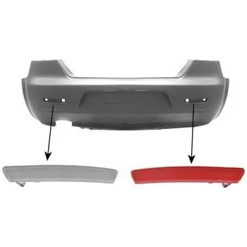 Příslušenství osvětlení automobilu Odrazka VAN WEZEL 0160940