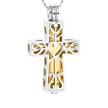 Přívěsek Přívěsek na popel Cross - Zlatý