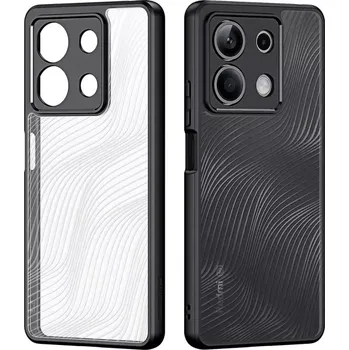 Pouzdro na mobilní telefon Silikonové pouzdro Dux Ducis Aimo - Xiaomi Redmi Note 13 5G čiré - černé (DUX DUCIS Aimo - pancéřové pouzdro pro Xiaomi Redmi Note 13 5G, černé)