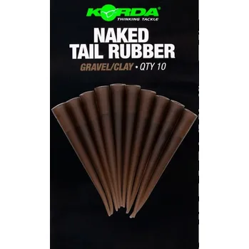 Korda Převleky Naked Tail Rubber - Weed/Silt