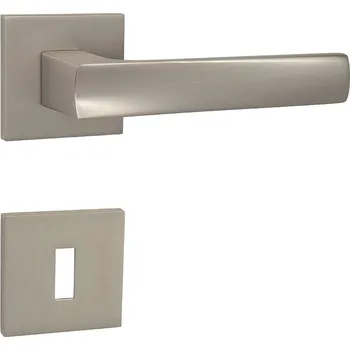 MPK - HOLLY - HR SQ6 rozety BBQ, klika/klika NP - Nikl perla