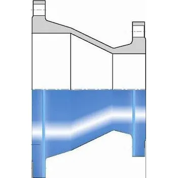 kanalizace Sg SAINT GOBAIN PAM STANDARD TT RP-redukce DN100/50 přírubová, PN10/16, voda, litina