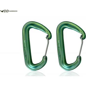 Bivak Karabiny DD Hammocks x 2, zelená