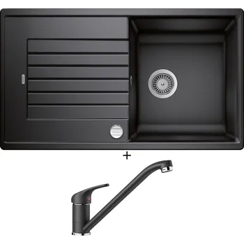 Granitový dřez Granitový dřez SET Blanco ZIA 5 S antracit s excentrem + Blanco DARAS antracit 517721