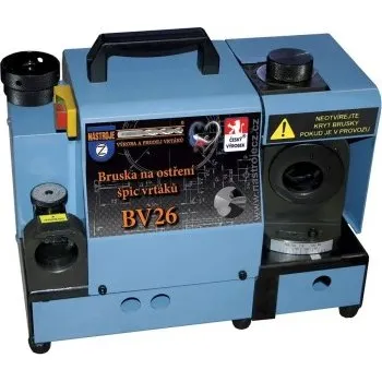 stolní bruska Bruska na vrtáky BV26 rozsah 11-26mm, 230V, 0,5A, 90W