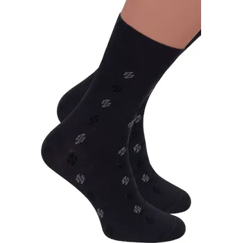 Pánské ponožky Pánské klasické ponožky 056/86 STEVEN Barva/Velikost: grafit (šedá) / 45/47