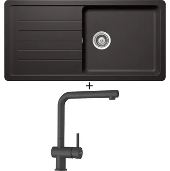 Granitový dřez Granitový dřez SET Schock TOLEDO D-100L Stone + Schock EPOS 540027 Stone