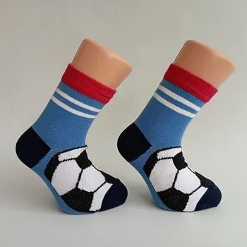 chlapecké ponožky s fotbalovým míčem Trepon gulit velikost 22-24