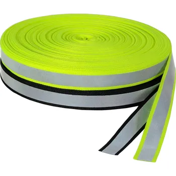 Nášivka Reflexní našívací páska kombinovaná - š. 15 mm - balení 5 m