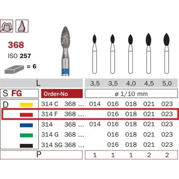 Zahradní dekorace Diaswiss 368, červená, 6ks/balení - 021 mm