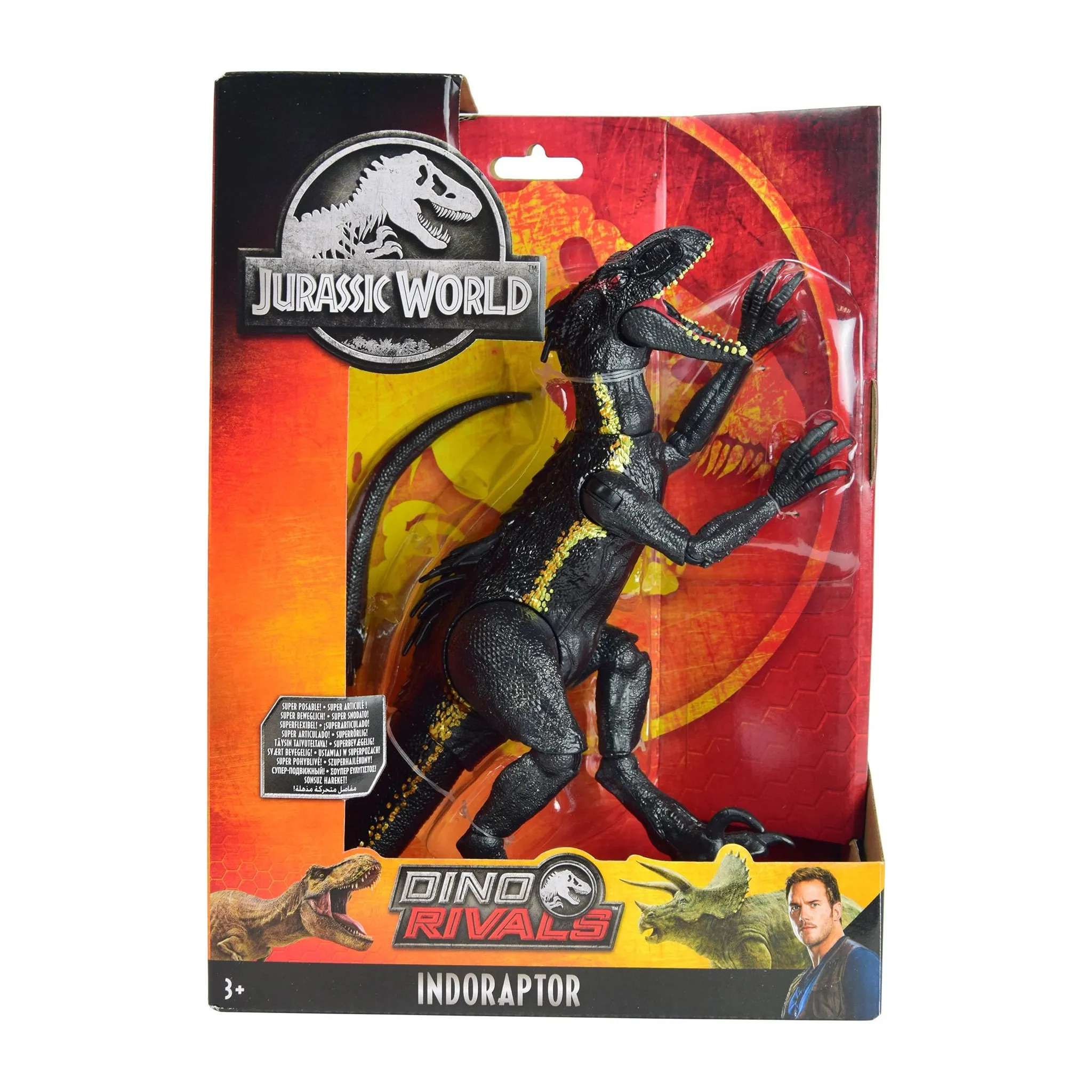 Fotografie 6 - Figurka Mattel Jurassic World Dino Rivals Villain Dino