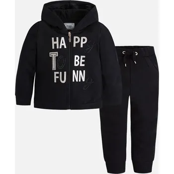 Chlapecké oblečení Tepláková souprava MAYORAL černá HAPPY 9 let