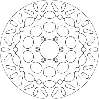 Brzdový kotouč brzdový kotouč plovoucí, NEWFREN DUCATI 996 R 2001-2001