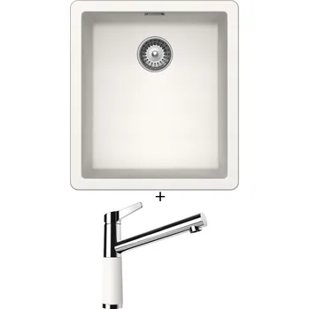 Granitový dřez Dřez pod desku SET Schock GREENWICH N-100S U Polaris + Schock SC-510 554000 Polaris